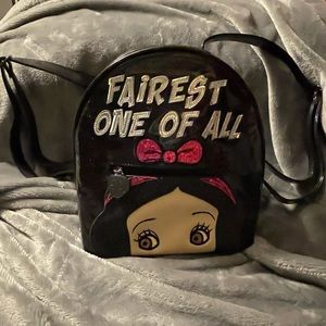 Snow White Fairest One of All backpack. Disney.